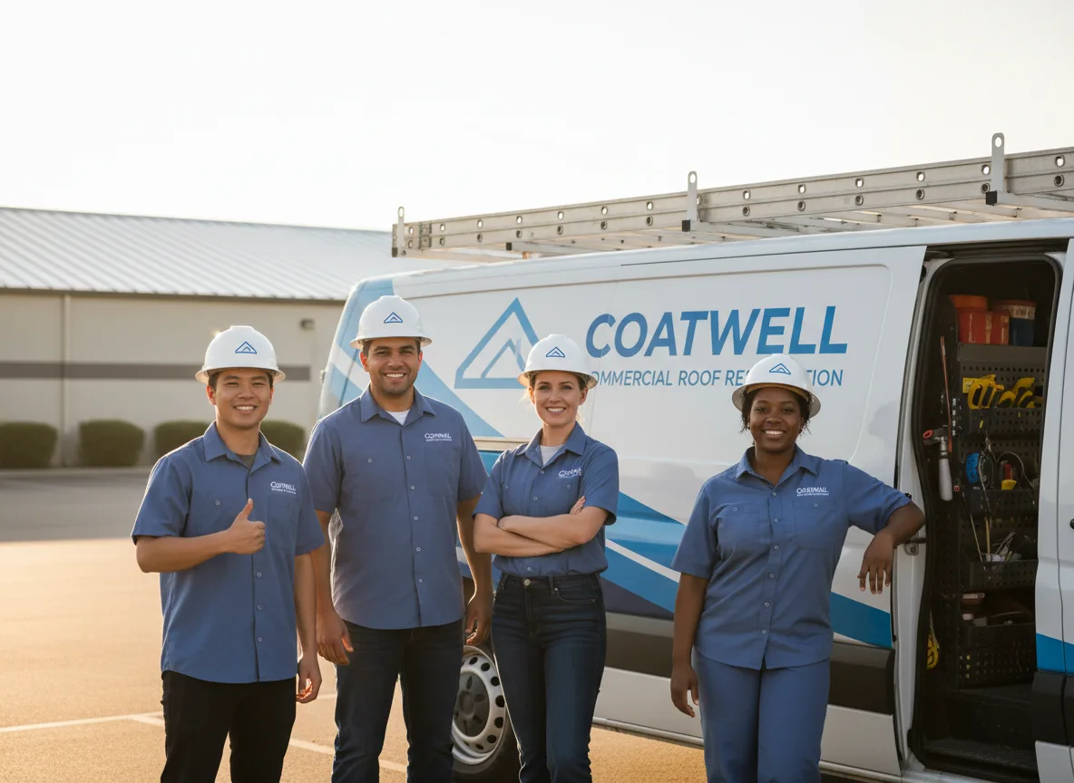 Commercial roof coating company in Mapleton, UT